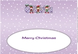 Christmas musical elves OLIVIA large dl insert