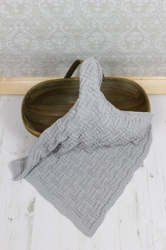 Knitting Pattern - baby afghan blanket, 3 sizes - PDF #378