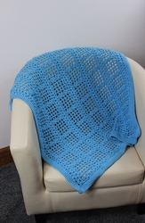 CROCHET PATTERN - baby afghan blanket - UK & USA Terms PDF #346