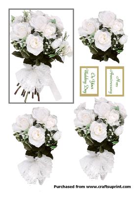 White Bridal Bouquet