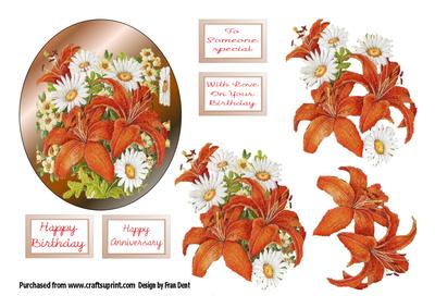 Lilies and Daisies