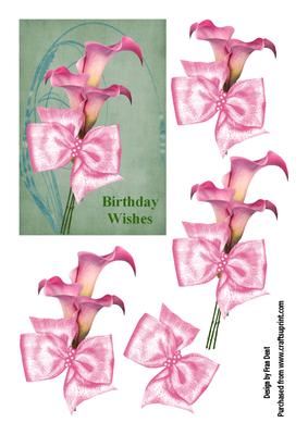 Calla Lily Birthday Wishes