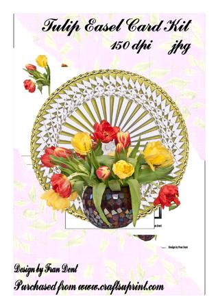 Tulip Easel Card Kit