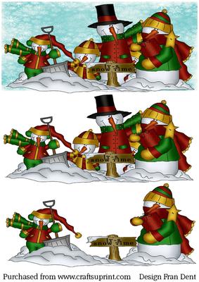Snowmen Dl Quick Card