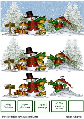 Snowmen Dl Quick Card