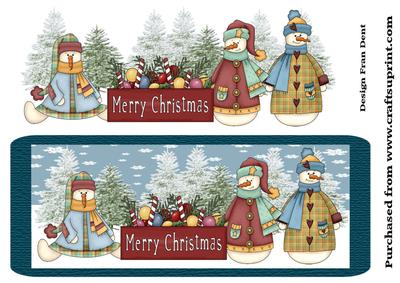 Merry Christmas Snowman