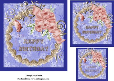 Three Birthday Toppers 2