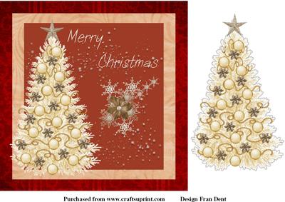 Golden Merry Christmas