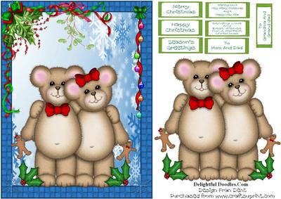 Mr and Mrs Teddy Bear