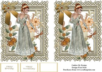 Beauty and the Dragonfly Toppers.