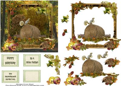 Scrapbook Enjoying the Fruits of Autumn