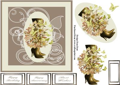 Lilies and Golden Boots
