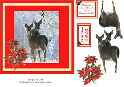 Deer in the Snow