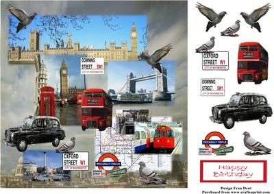 Scrapbook Dear Old London Town 8x8