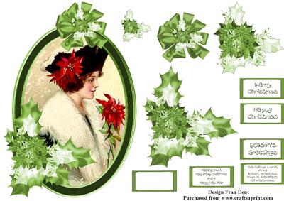 Framed Victorian Beauty 3