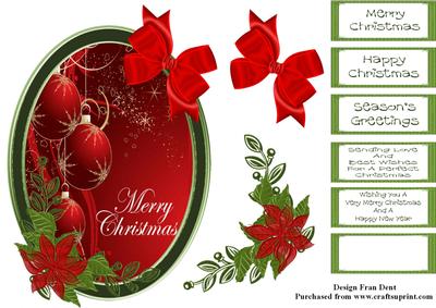A Merry Christmas in Red and Green