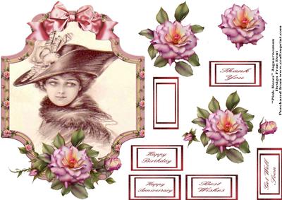 Beauty and Pink Roses