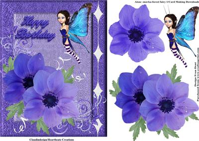 Fairy Anemone Step by Step