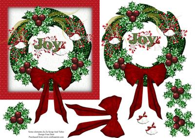 Christmas Wreath of Joy