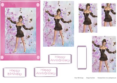 Butterfly Heaven Oblong Pyramid