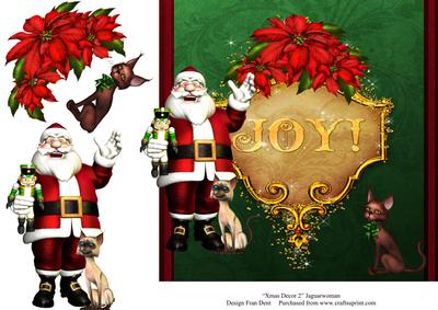 Santa Brings Joy at Christmas