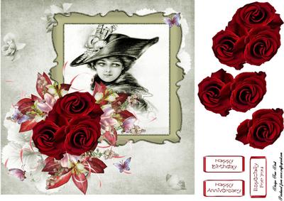 Edwardian Lady Birthday Wishes