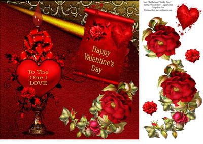 Hearts and Roses Valentine