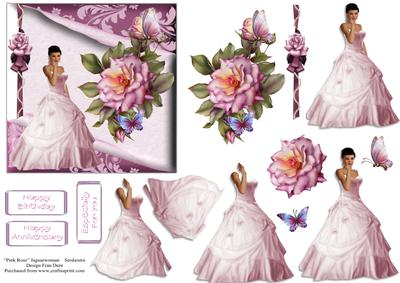 Beauty and the Rose Step by Step