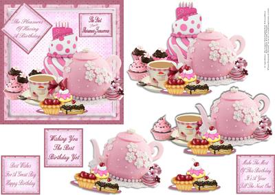 Birthday Pleasures Step by Step