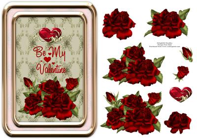 Be My Valentine Step by Step