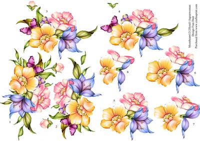 Floral Any Occasion Step by Step Topper