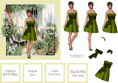 Honey in Her Garden Step by Step