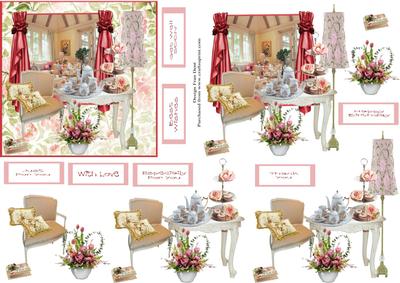Afternoon Tea in the Parlour Step by Step
