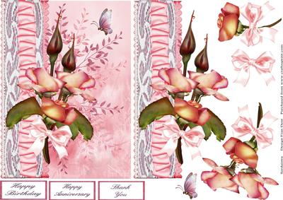A Bunch of Roses Step by Step