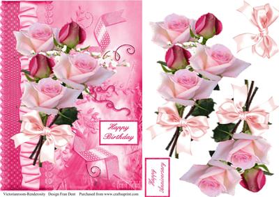 Roses 6x8 Step by Step