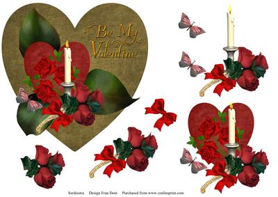 A Bunch of Valentine's Quick Step by Step