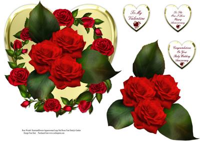 Roses for a Heart of Gold Quick Card