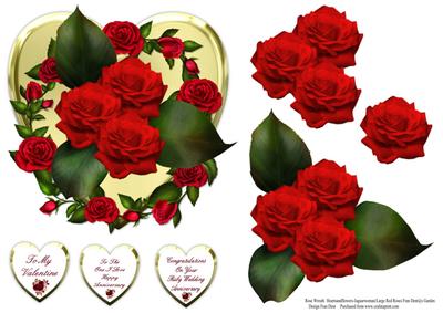 Roses for a Heart of Gold Quick Step by Step