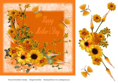 Oranges and Lemons Mother's Day Quick Card