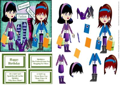 Sally and Sue and Shoes Step by Step