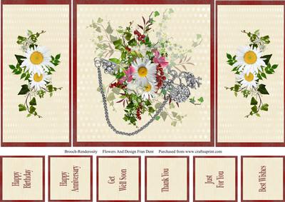 Floral Brooch Gatefold