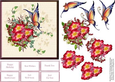 The Rose and the Butterfly Step by Step
