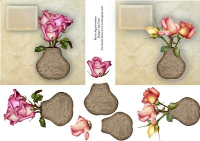 Two Roses Any Time Card