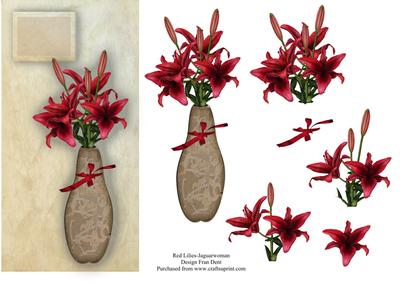 Red Lilies Dl