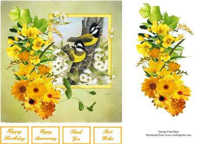 A Picture in Yellow Quick Card