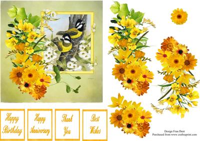 A Picture in Yellow Step by Step