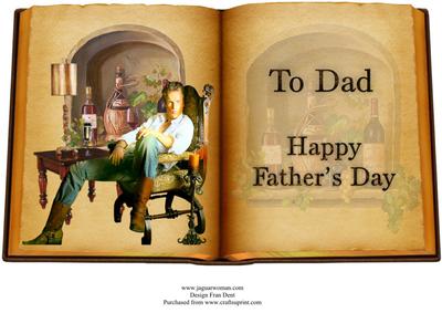 Chilled Out Father's Day Topper