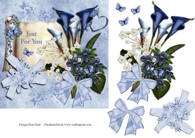 Just for You in Blue