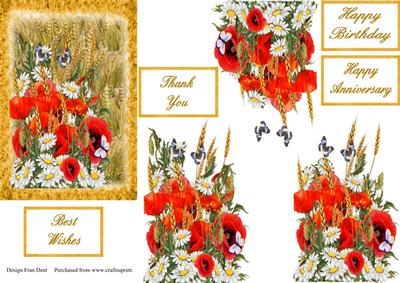 Colour in the Cornfield Step by Step