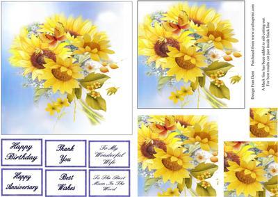 Sunflowers Pyramid
